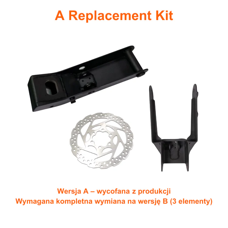 Uchwyt przedniego wahacza KuKirin G2 - Image 3